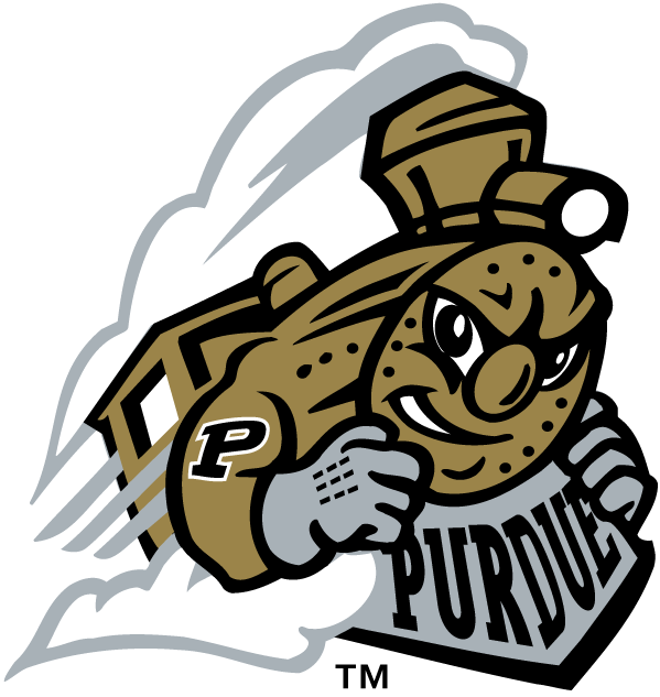 Purdue Boilermakers 1996-2011 Alternate Logo v7 DIY iron on transfer (heat transfer)